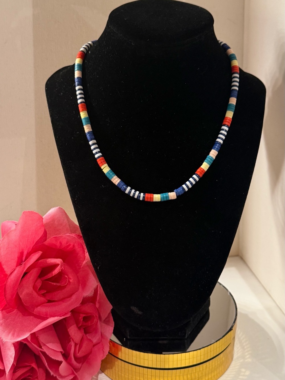 Roxanne Assoulin Multicolor Beaded Necklace - Women Jewelry. NEW